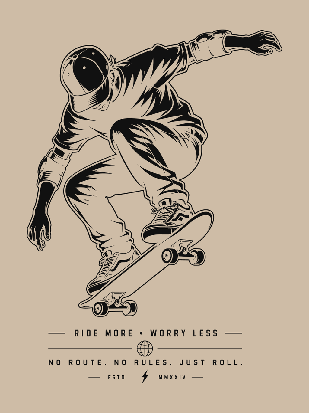 Urban Skater Regular Fit T-shirt