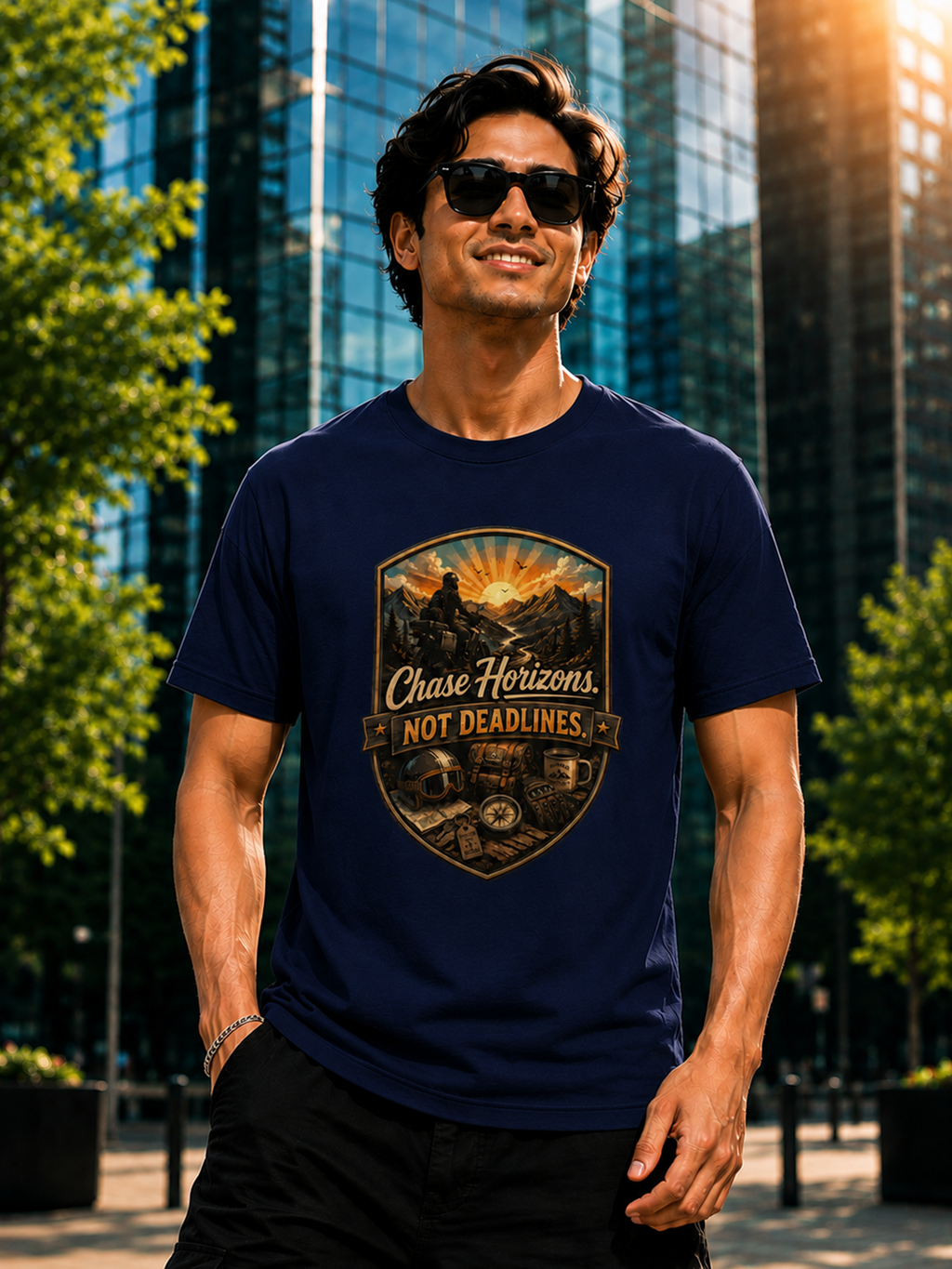 Chase Horizons Regular Fit T-shirt