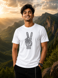 Peace Within Regular Fit T-Shirt