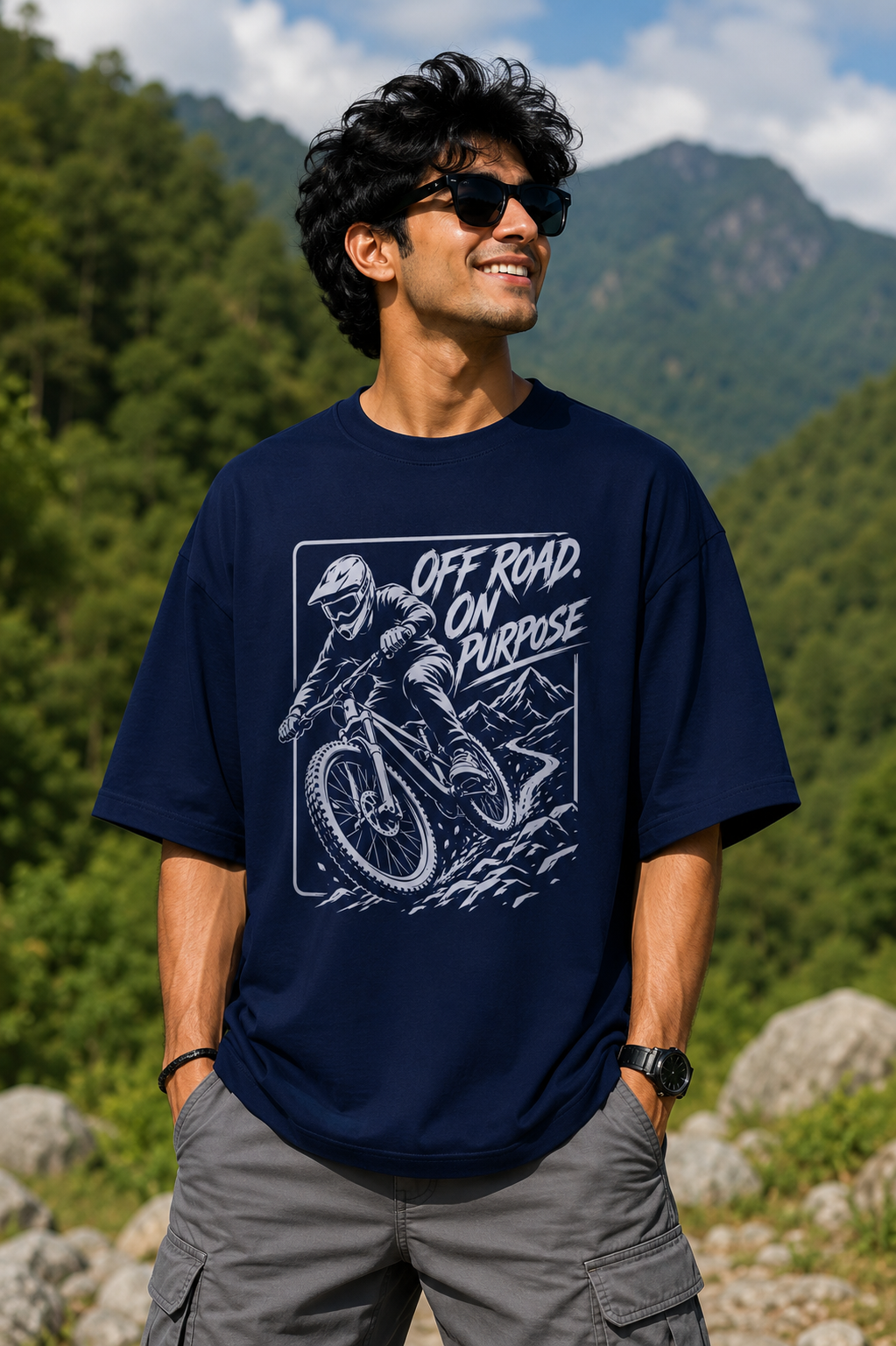 Off Road On Purpose Oversized T-shirt