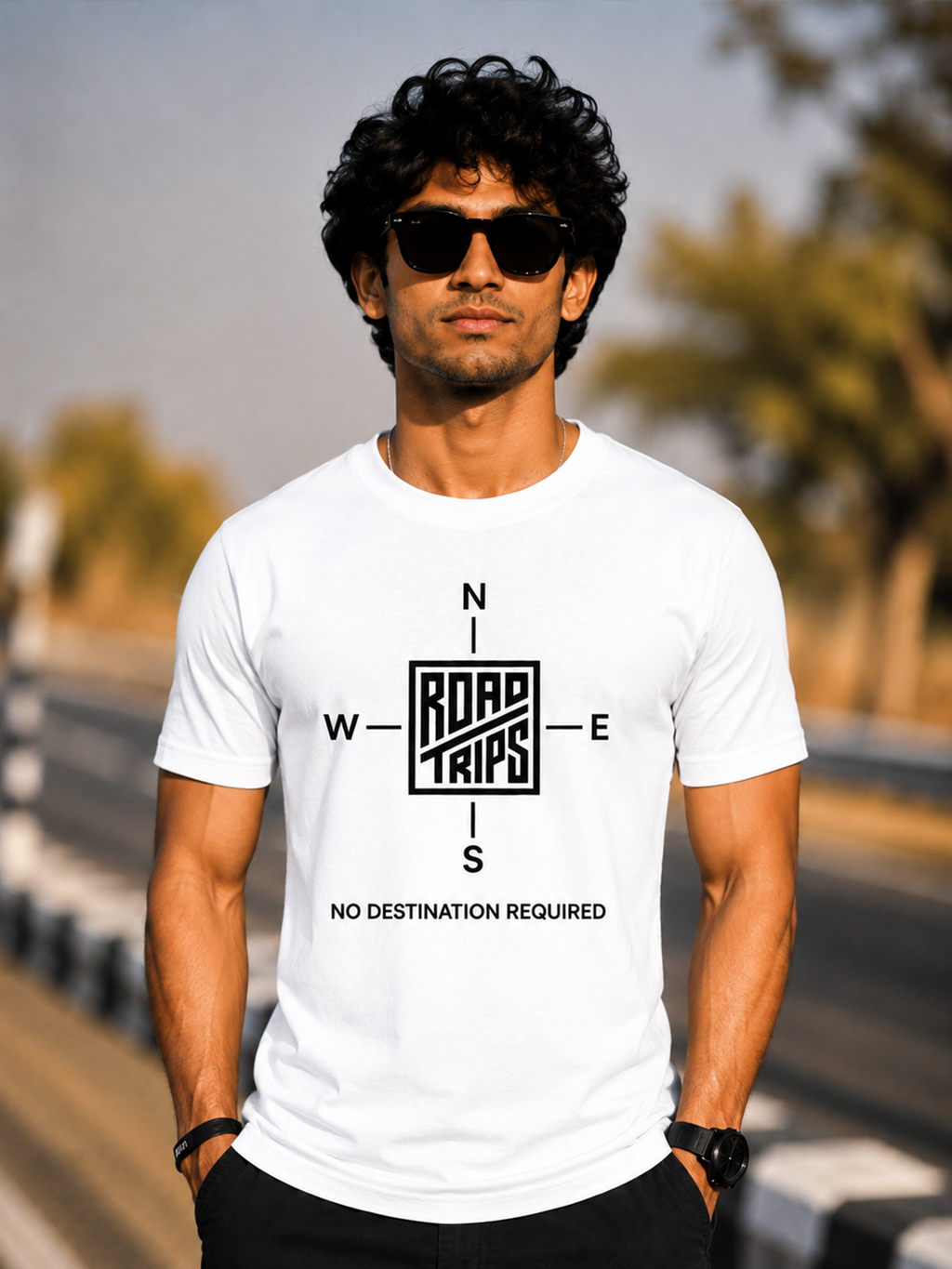 Road Trips Regular Fit T-shirt