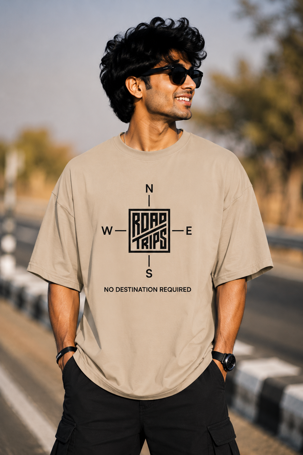 Road Trips Oversized T-shirt