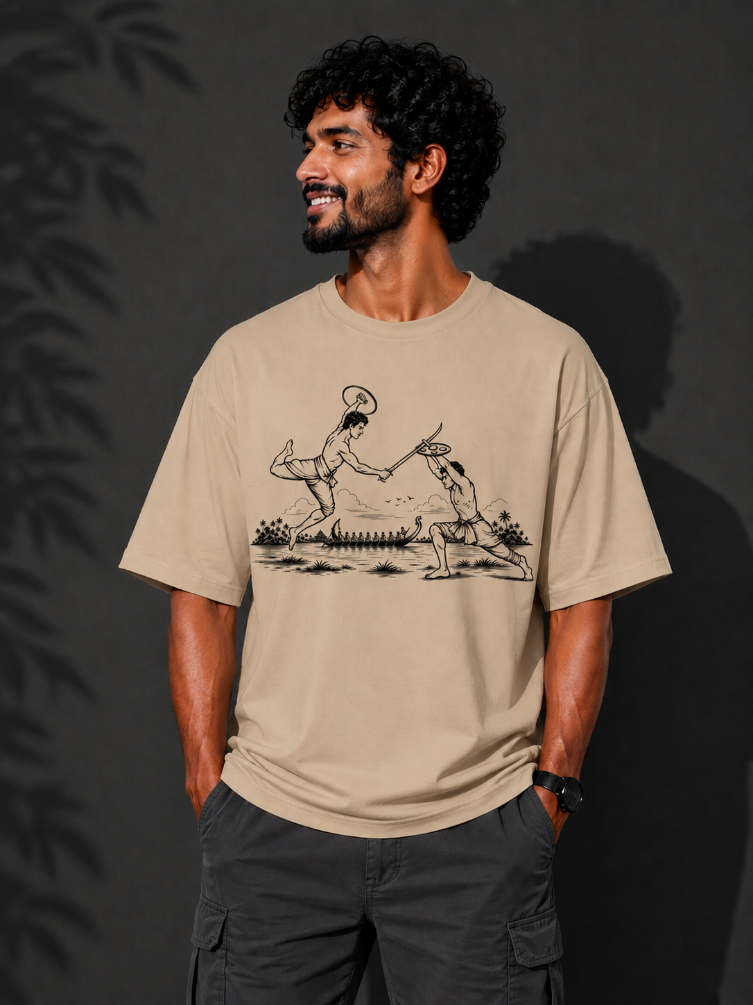 Kalarippayattu Oversized T-shirt
