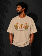Kathakali Melam Oversized T-shirt