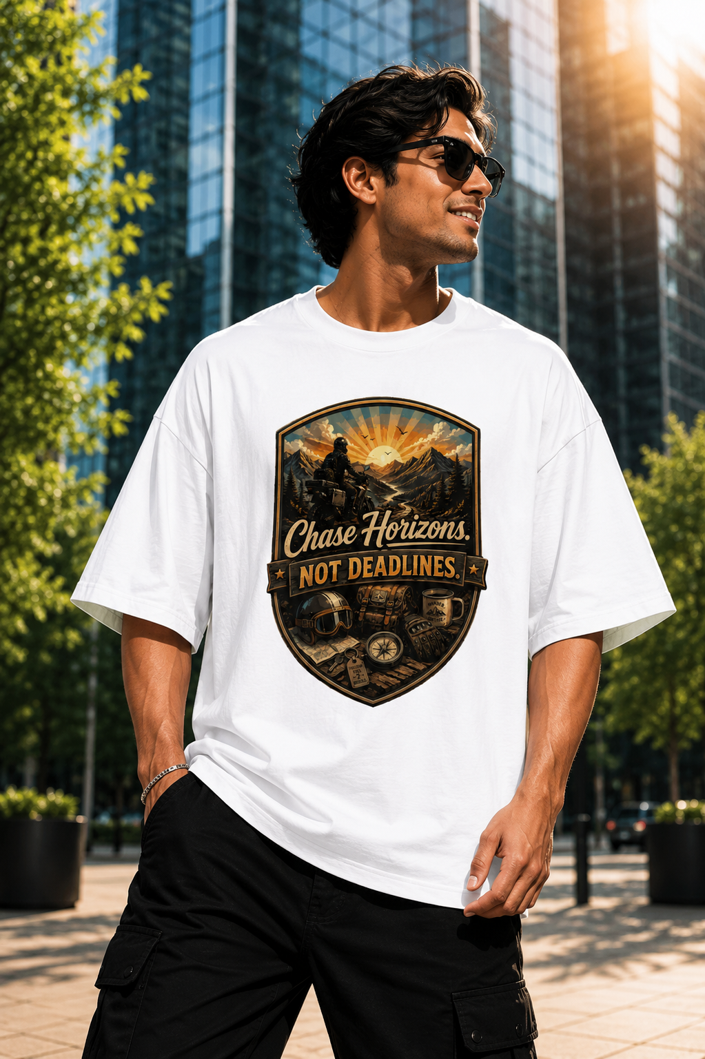 Chase Horizons Oversized T-shirt