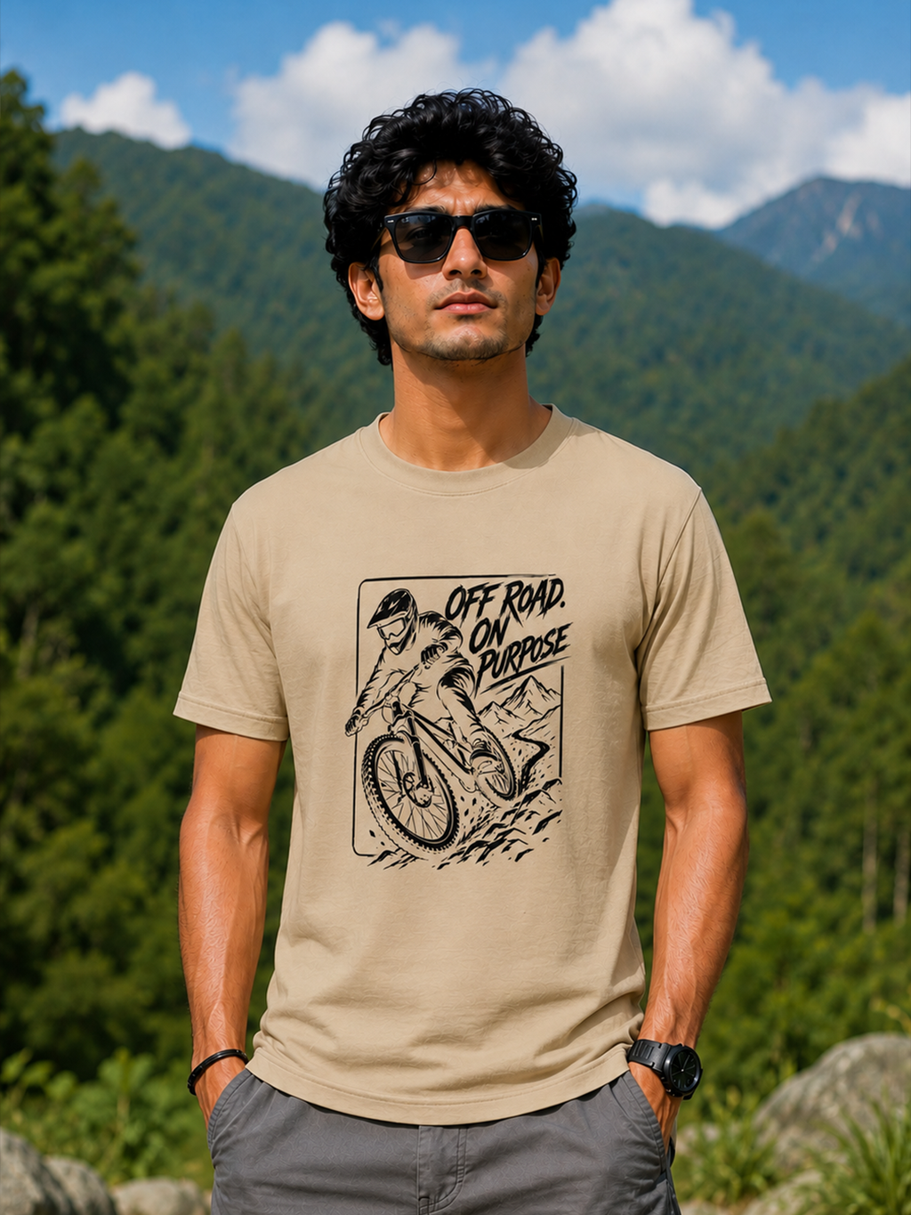 Off Road On Purpose Regular Fit T-shirt