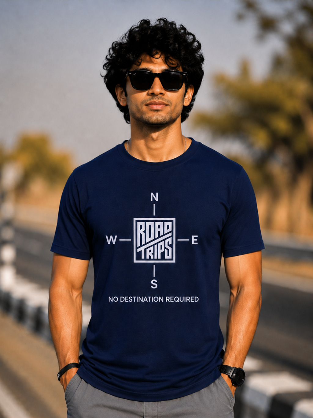 Road Trips Regular Fit T-shirt