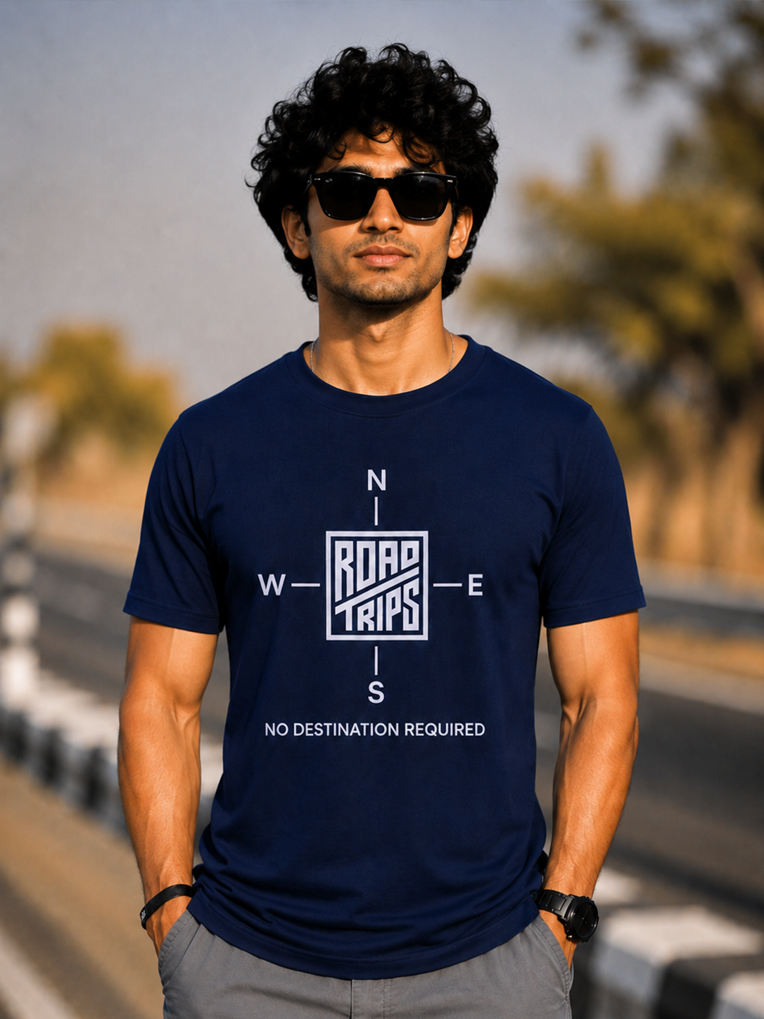 Road Trips Regular Fit T-shirt