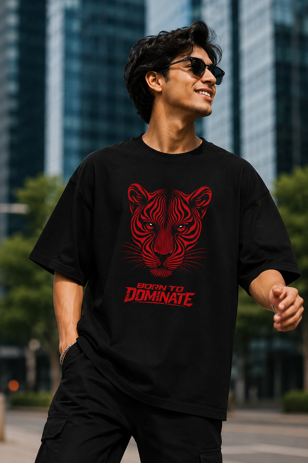 Born to Dominate Oversized T-shirt