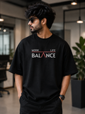 Work Life Balance Oversized T-shirt