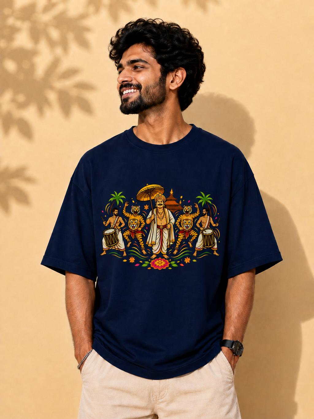 Onam Vibes Oversized T-shirt