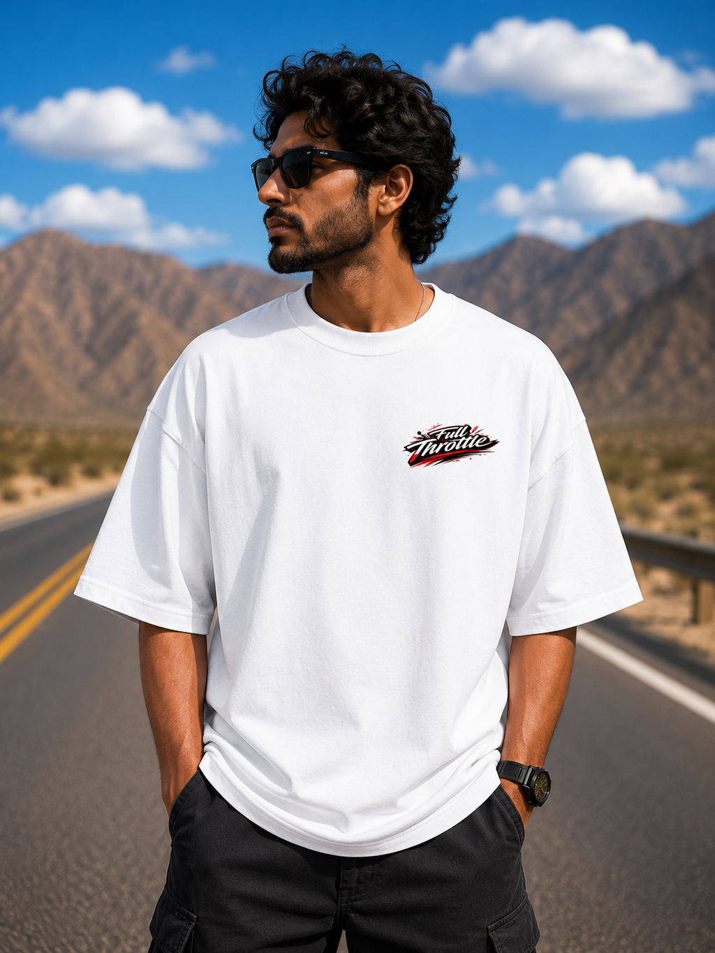 Full Throttle Oversized T-Shirt
