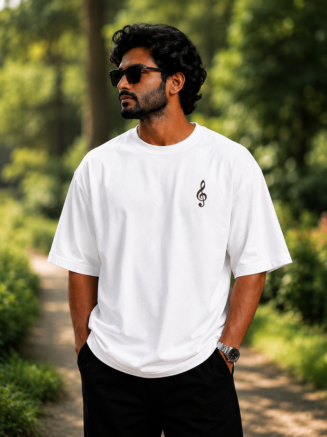 Lost in Music Oversized T-Shirt