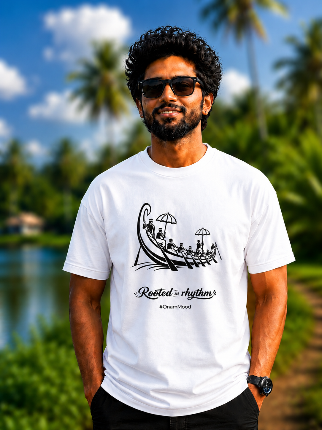 Onam Mood Regular Fit T-shirt