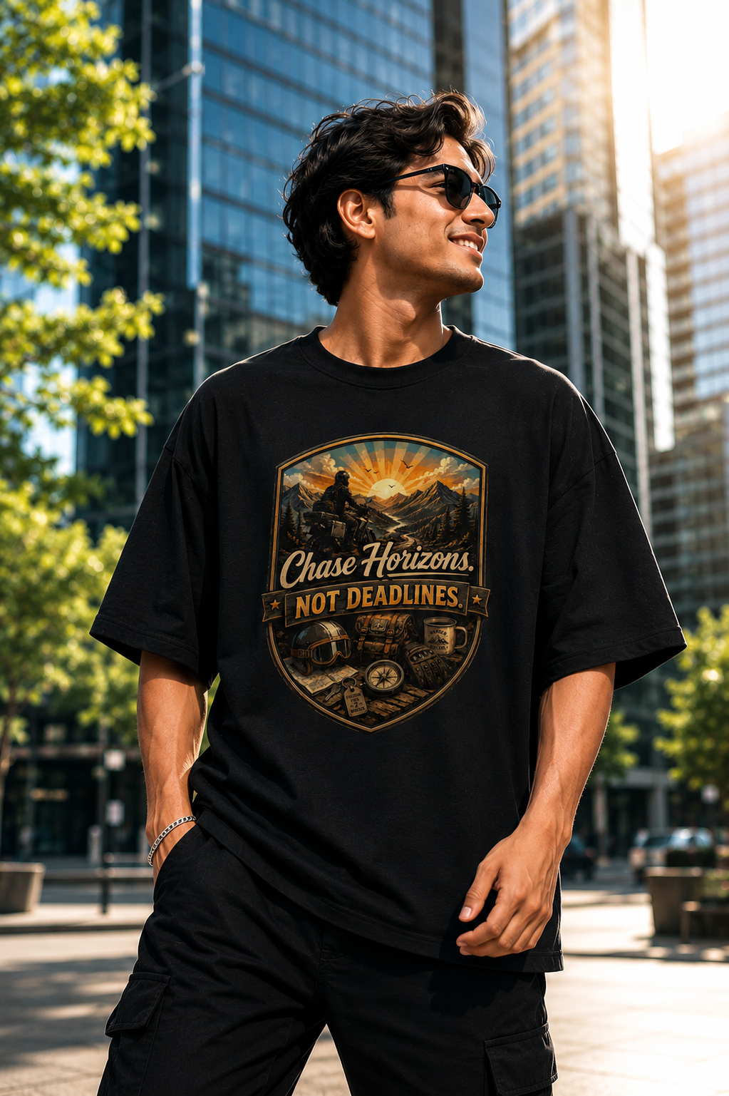 Chase Horizons Oversized T-shirt