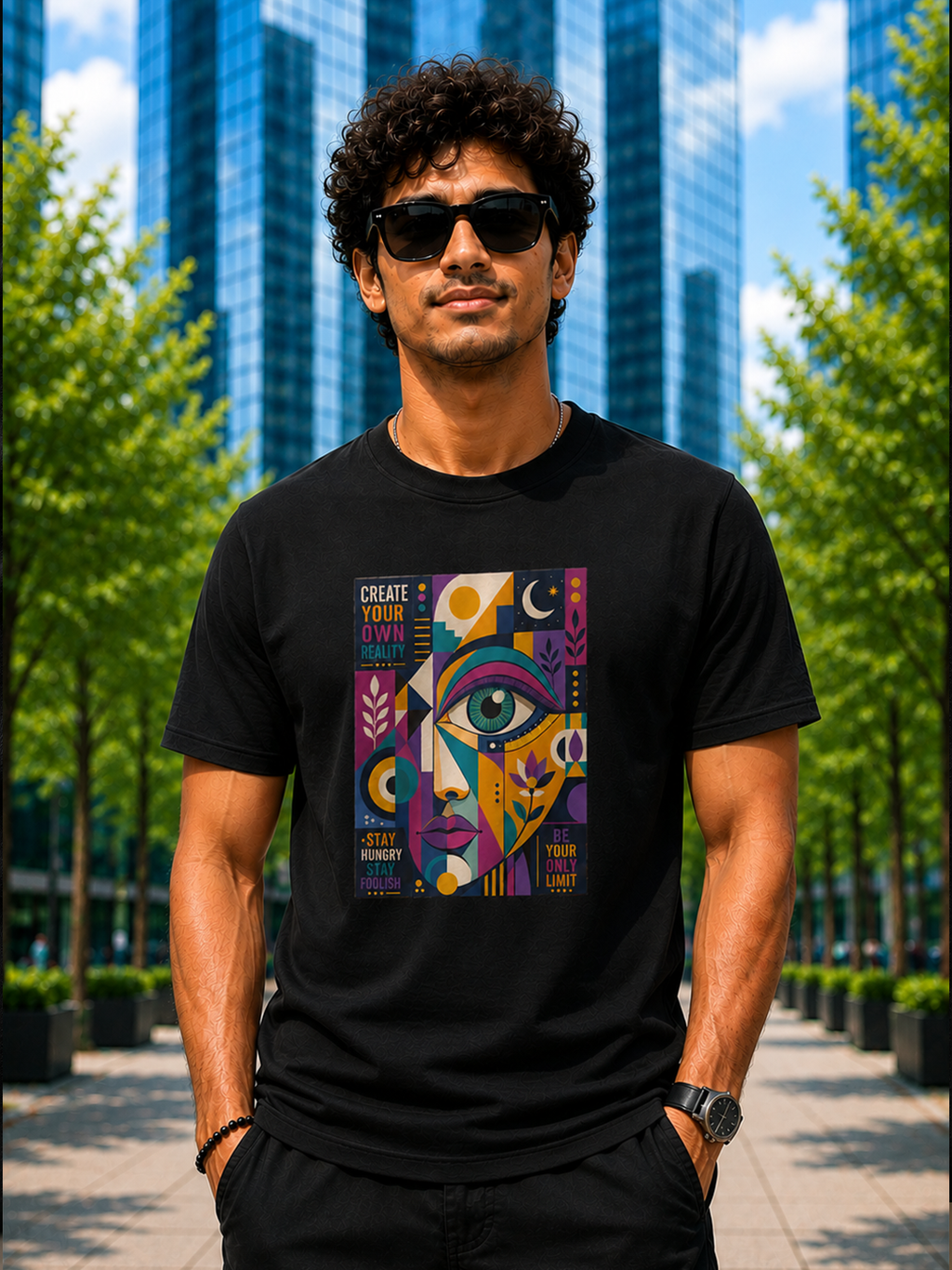 Create Your Reality Regular Fit T-shirt