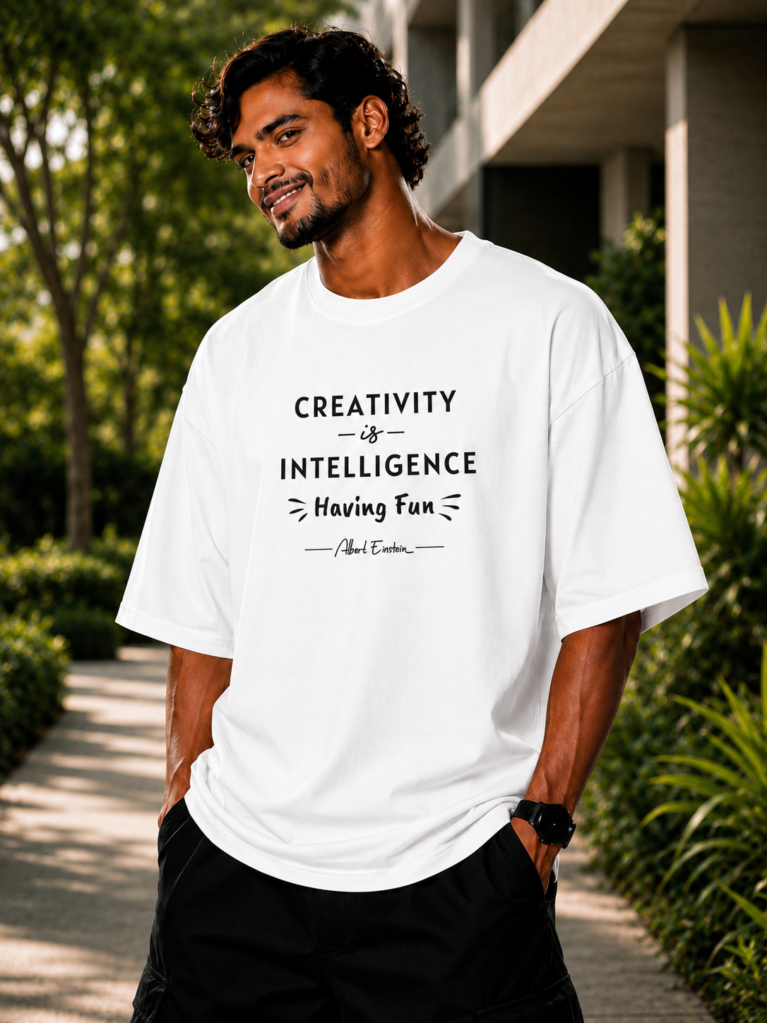 Creative Mind Oversized T-Shirt
