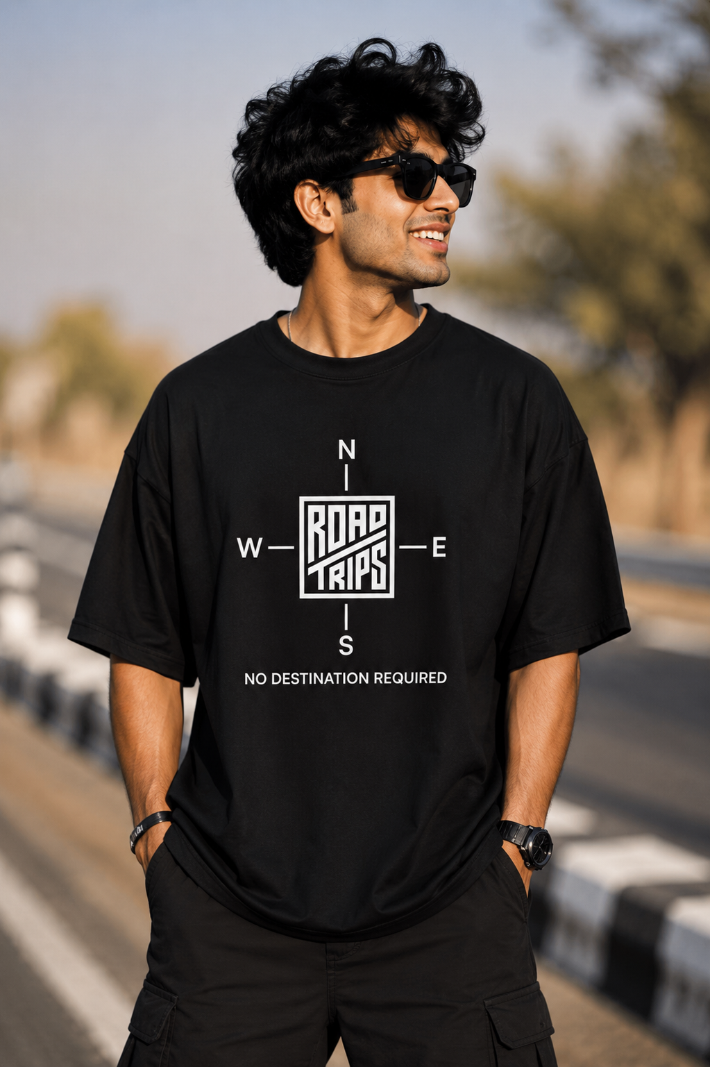 Road Trips Oversized T-shirt