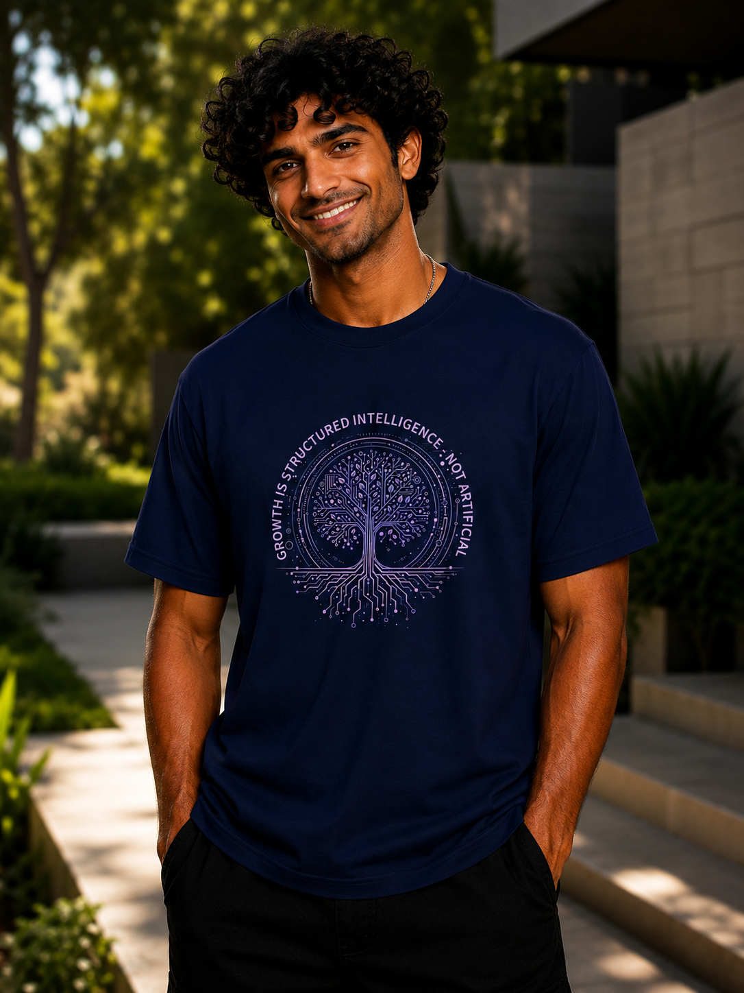 Structured Intelligence Regular Fit T-Shirt