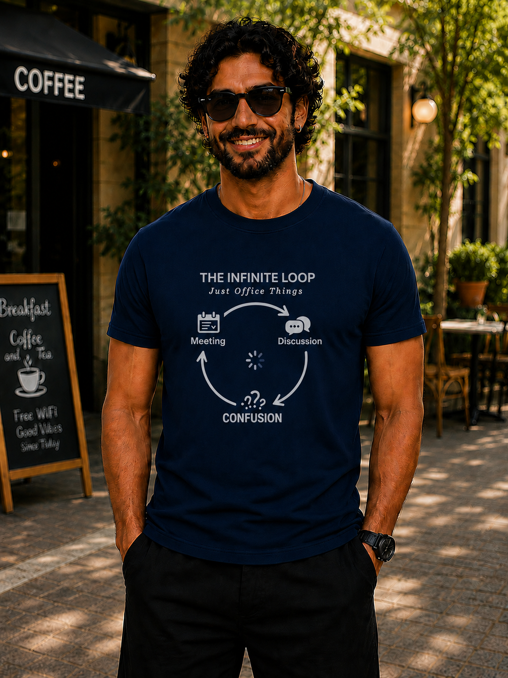 The Infinite Loop Regular Fit T-Shirt