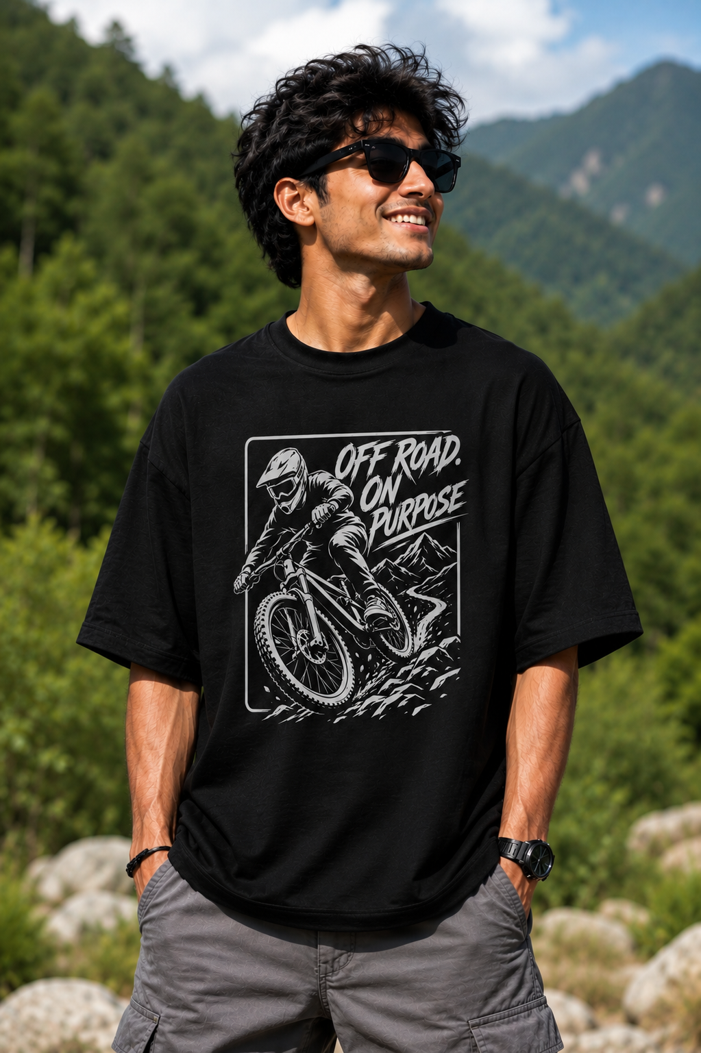 Off Road On Purpose Oversized T-shirt