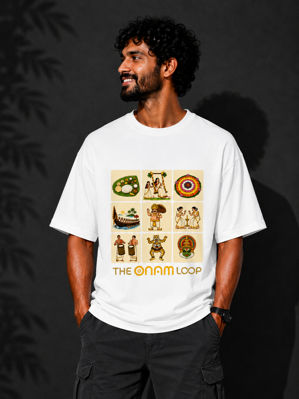 The Onam Loop Oversized T-shirt