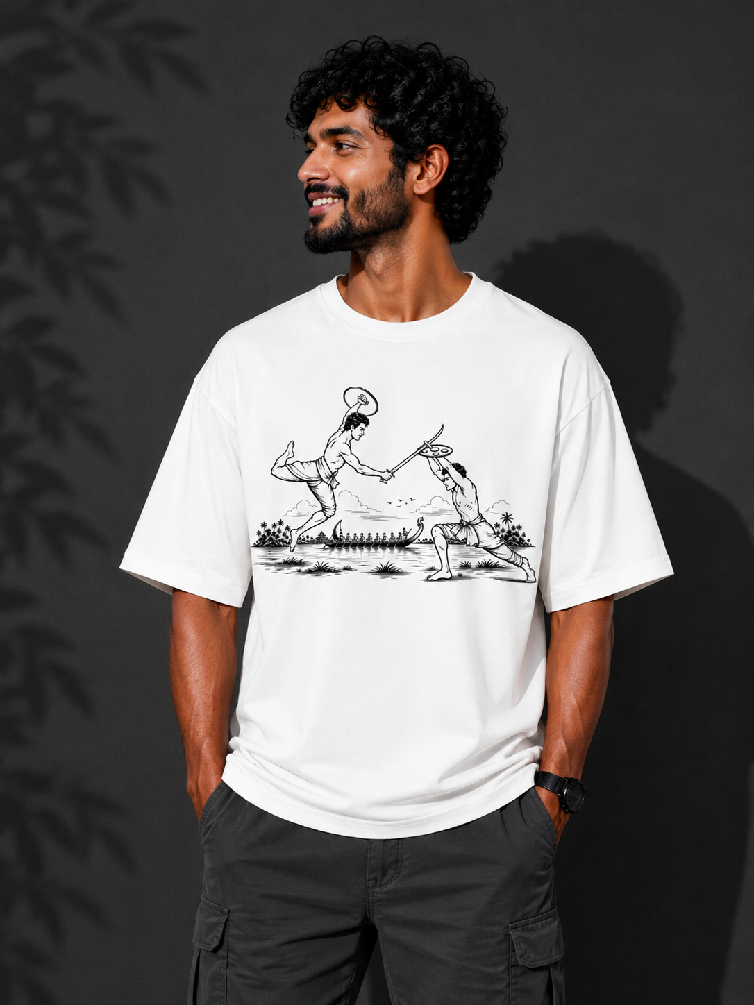 Kalarippayattu Oversized T-shirt