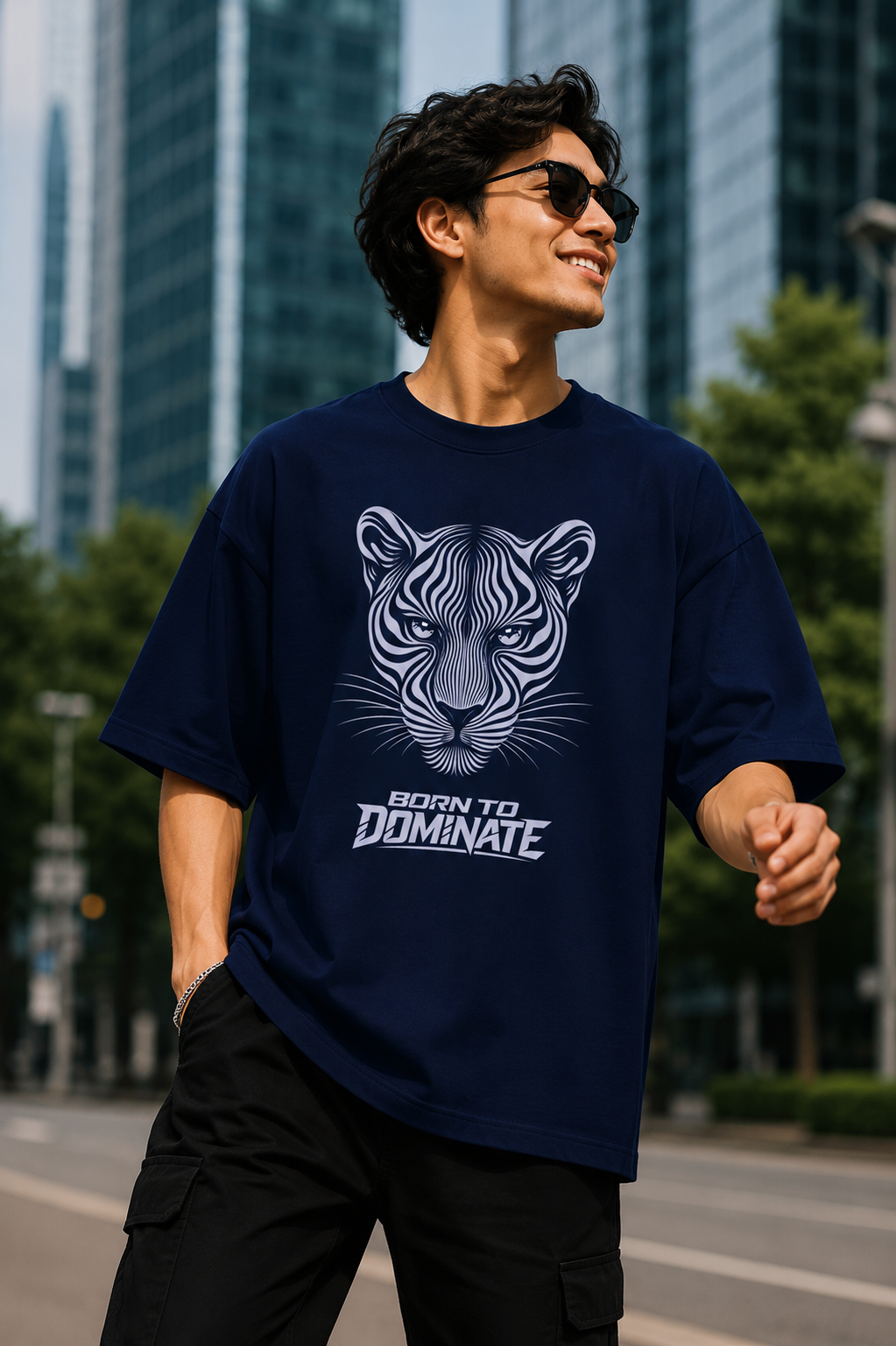 Born to Dominate Oversized T-shirt