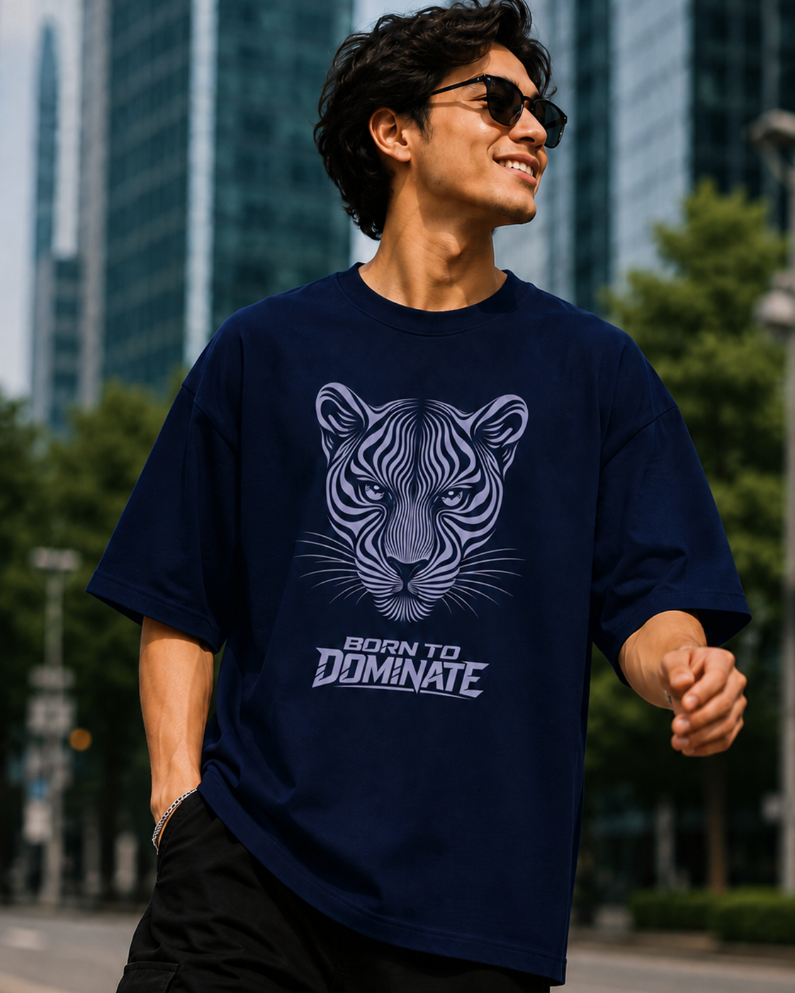Born to Dominate Oversized T-shirt