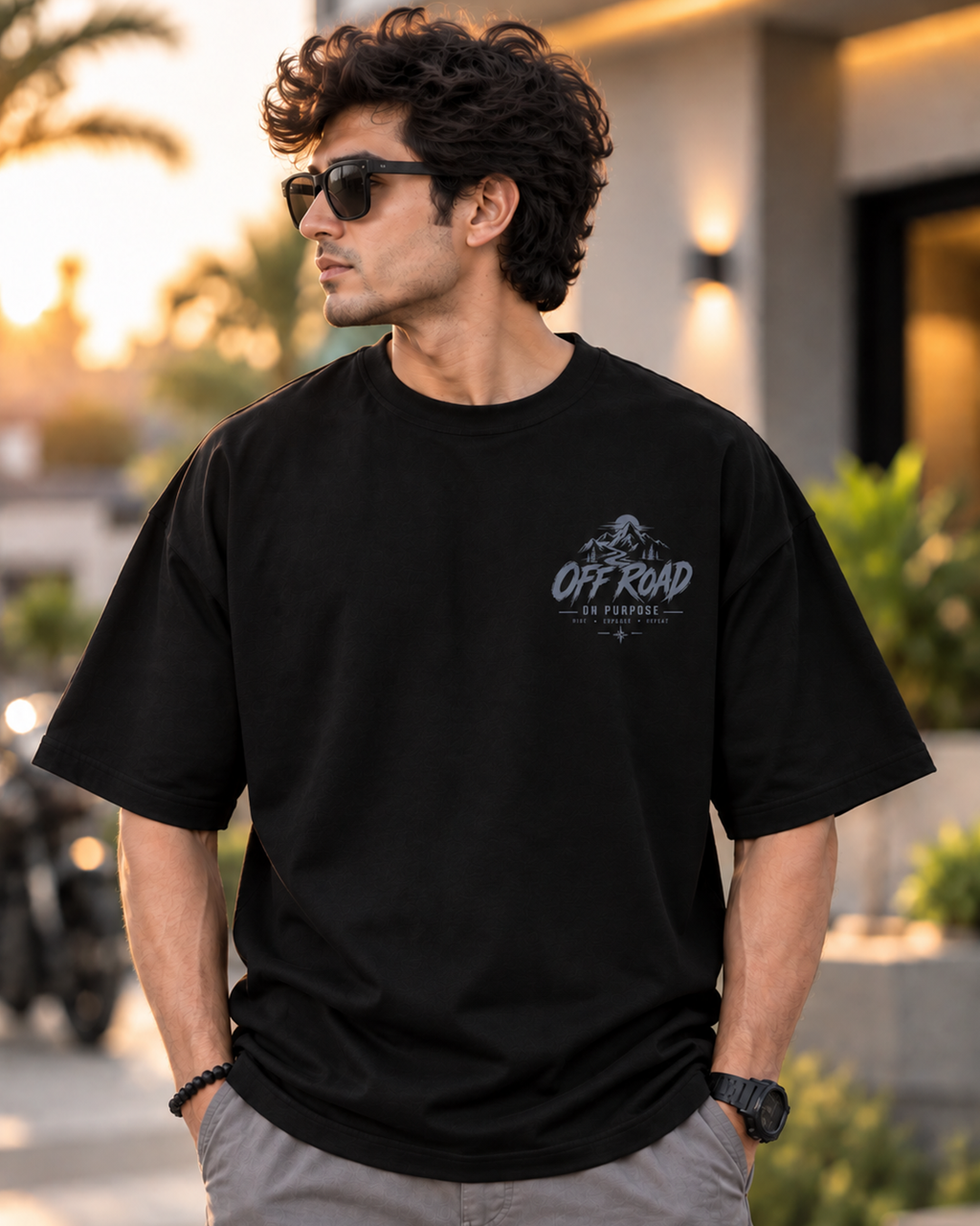 Off Road On Purpose Oversized T-shirt