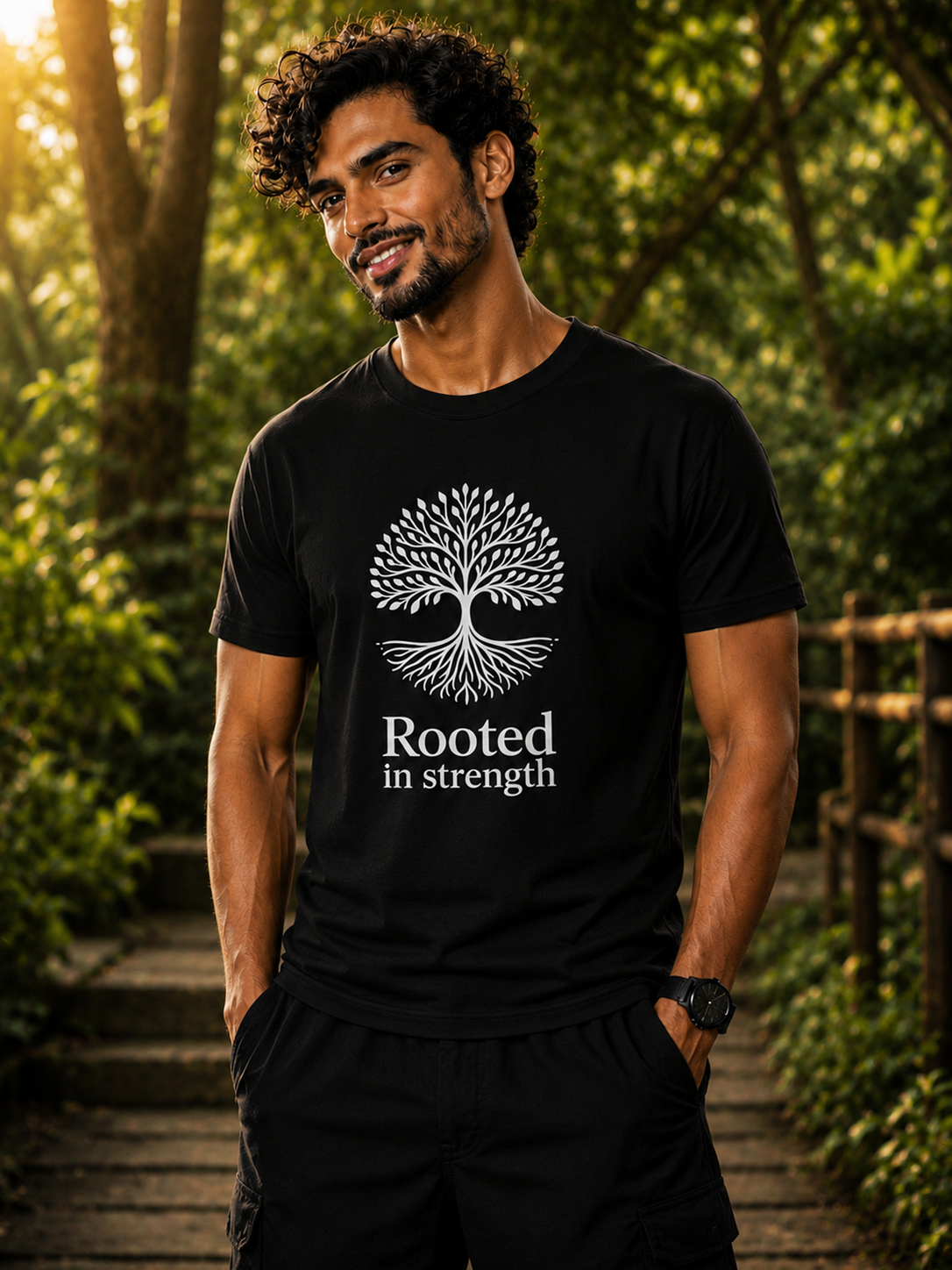 Rooted in Strength Regular Fit T-Shirt