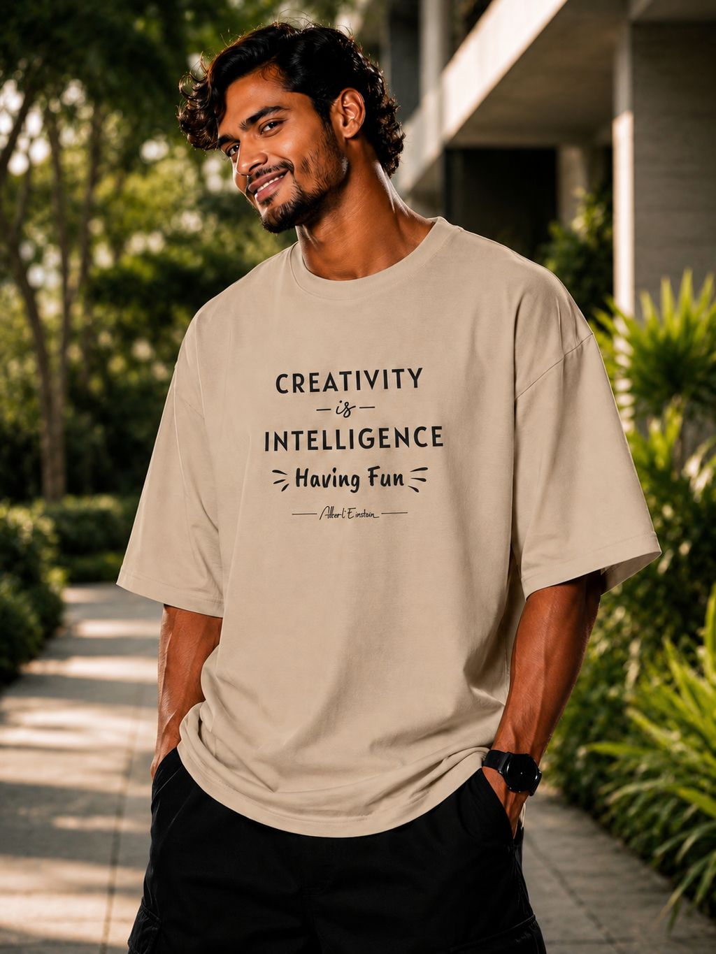 Creative Mind Oversized T-Shirt