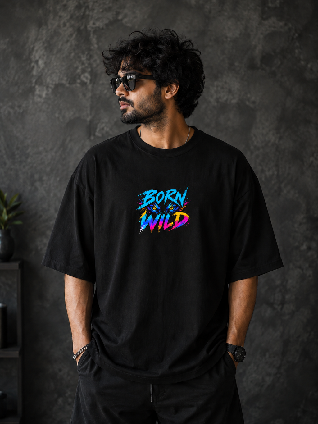 Born Wild Oversized T-shirt