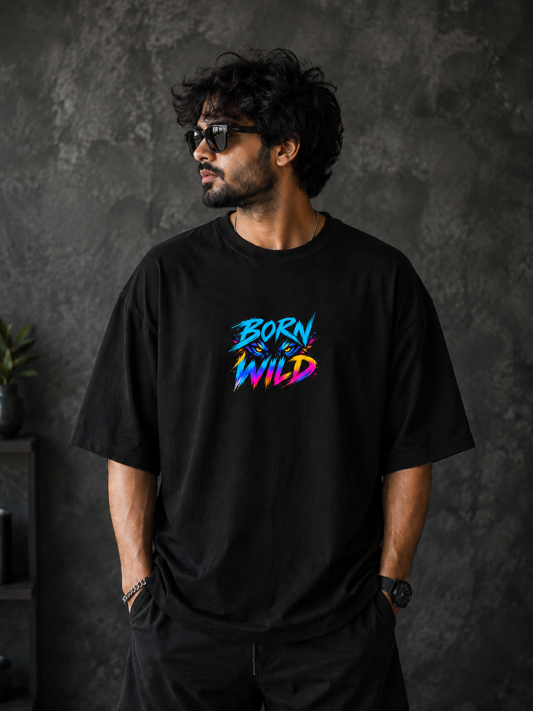 Born Wild Oversized T-shirt