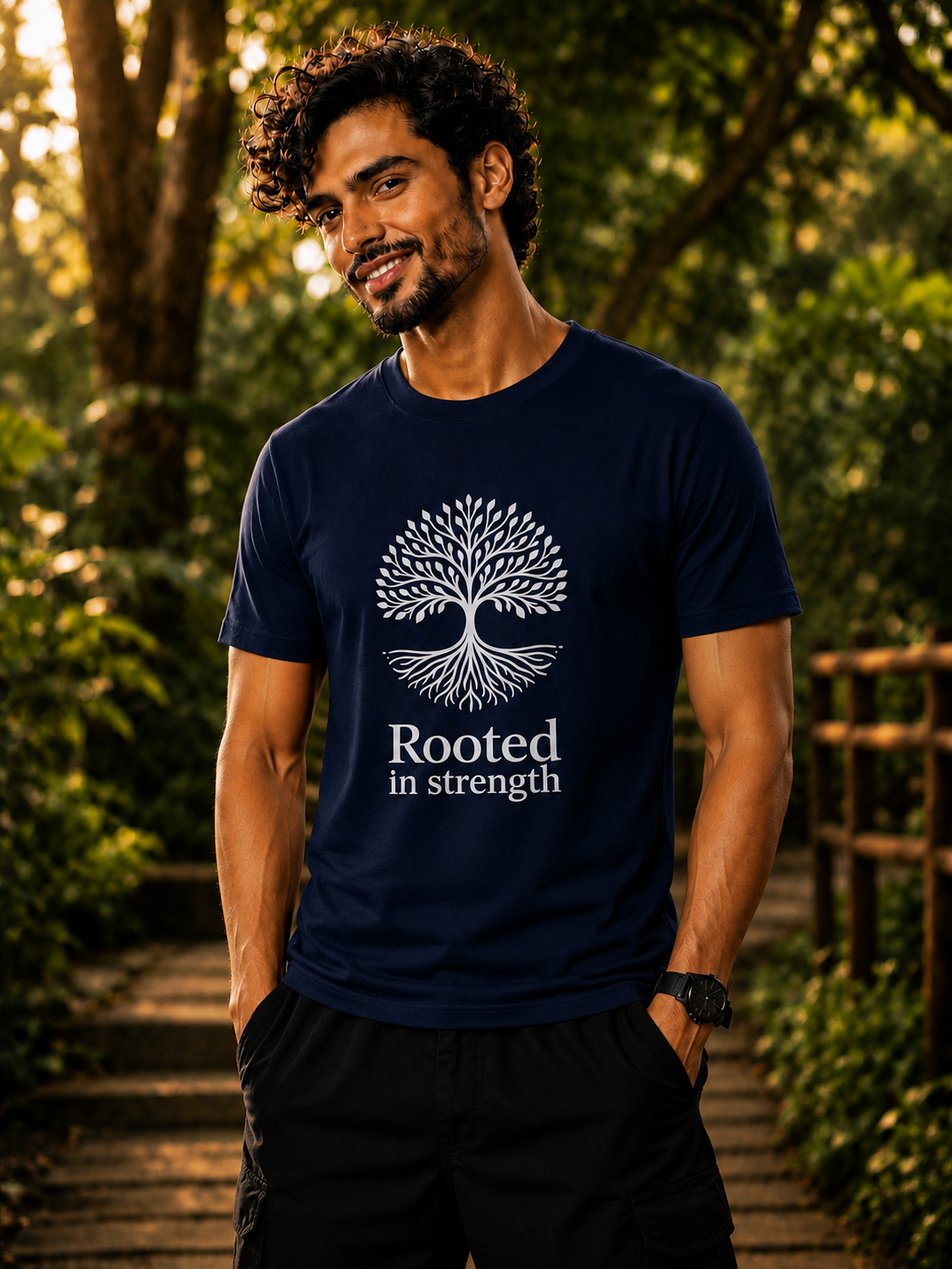 Rooted in Strength Regular Fit T-Shirt