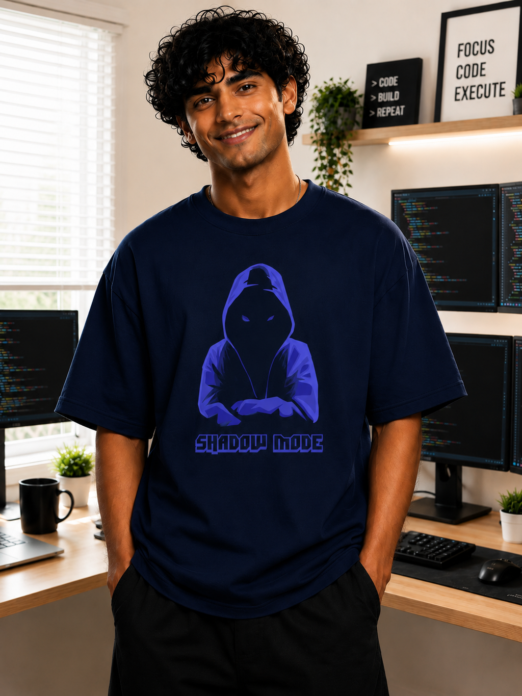 Shadow Mode Oversized T-Shirt