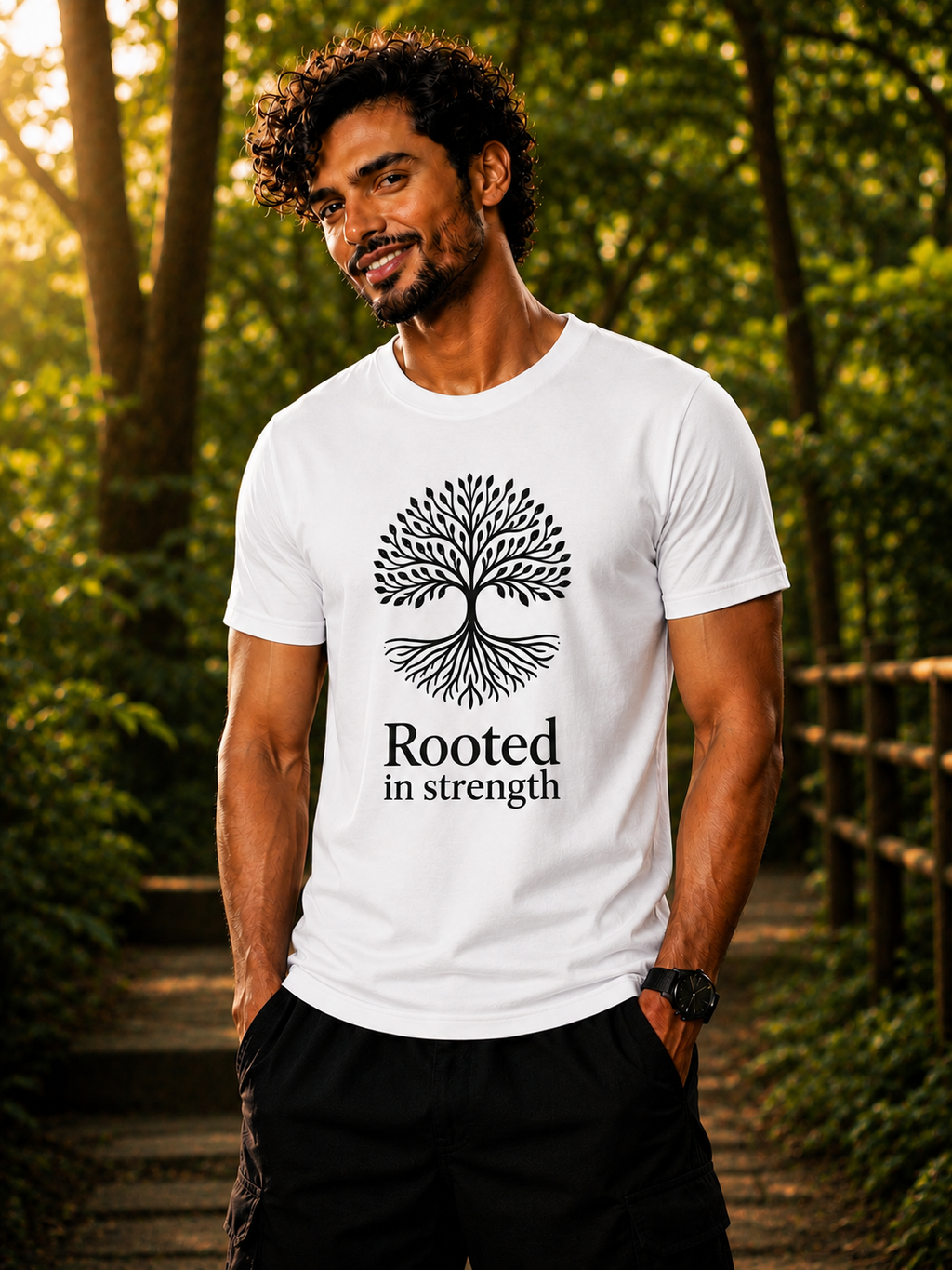 Rooted in Strength Regular Fit T-Shirt