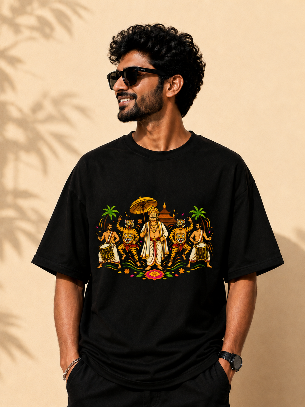 Onam Vibes Oversized T-shirt