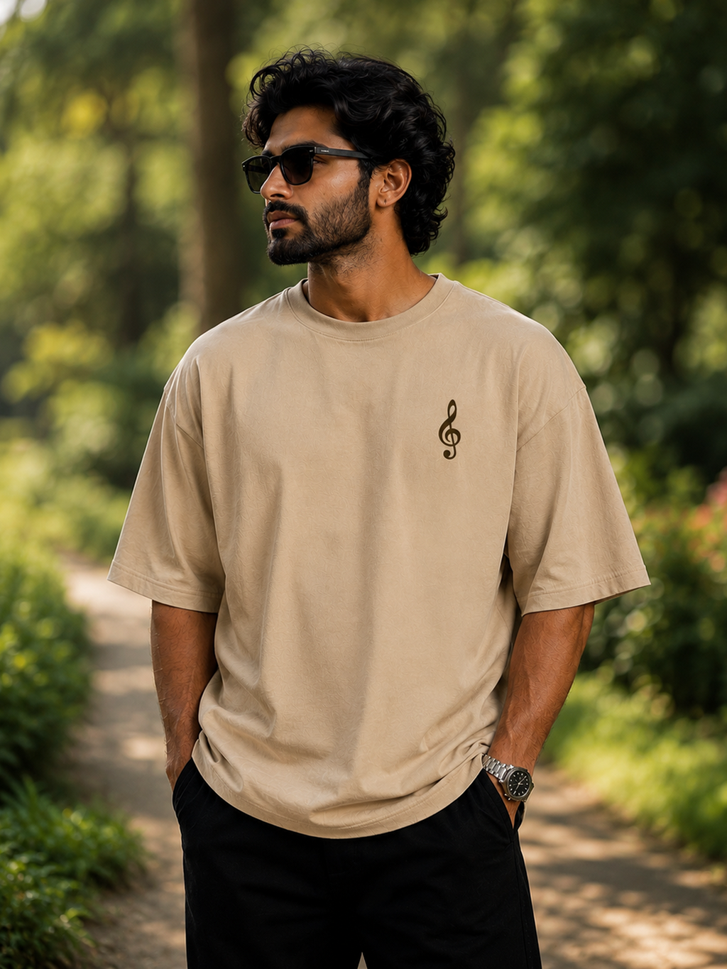 Lost in Music Oversized T-Shirt