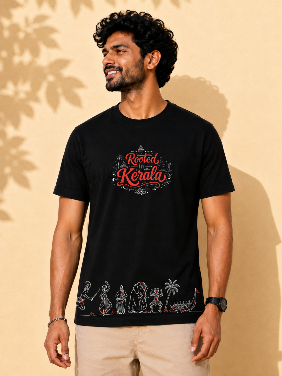 Rooted in Kerala Regular Fit T-shirt