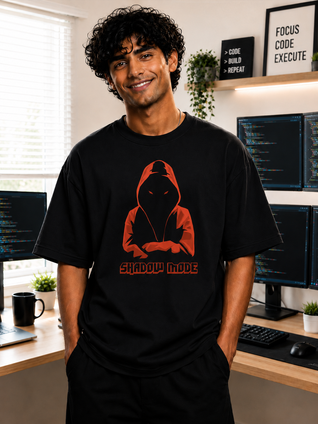 Shadow Mode Oversized T-Shirt
