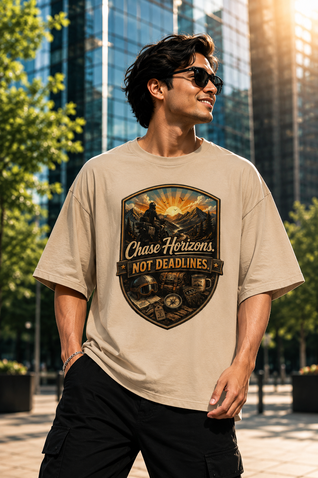 Chase Horizons Oversized T-shirt