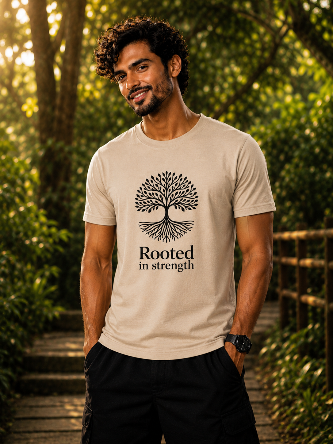 Rooted in Strength Regular Fit T-Shirt