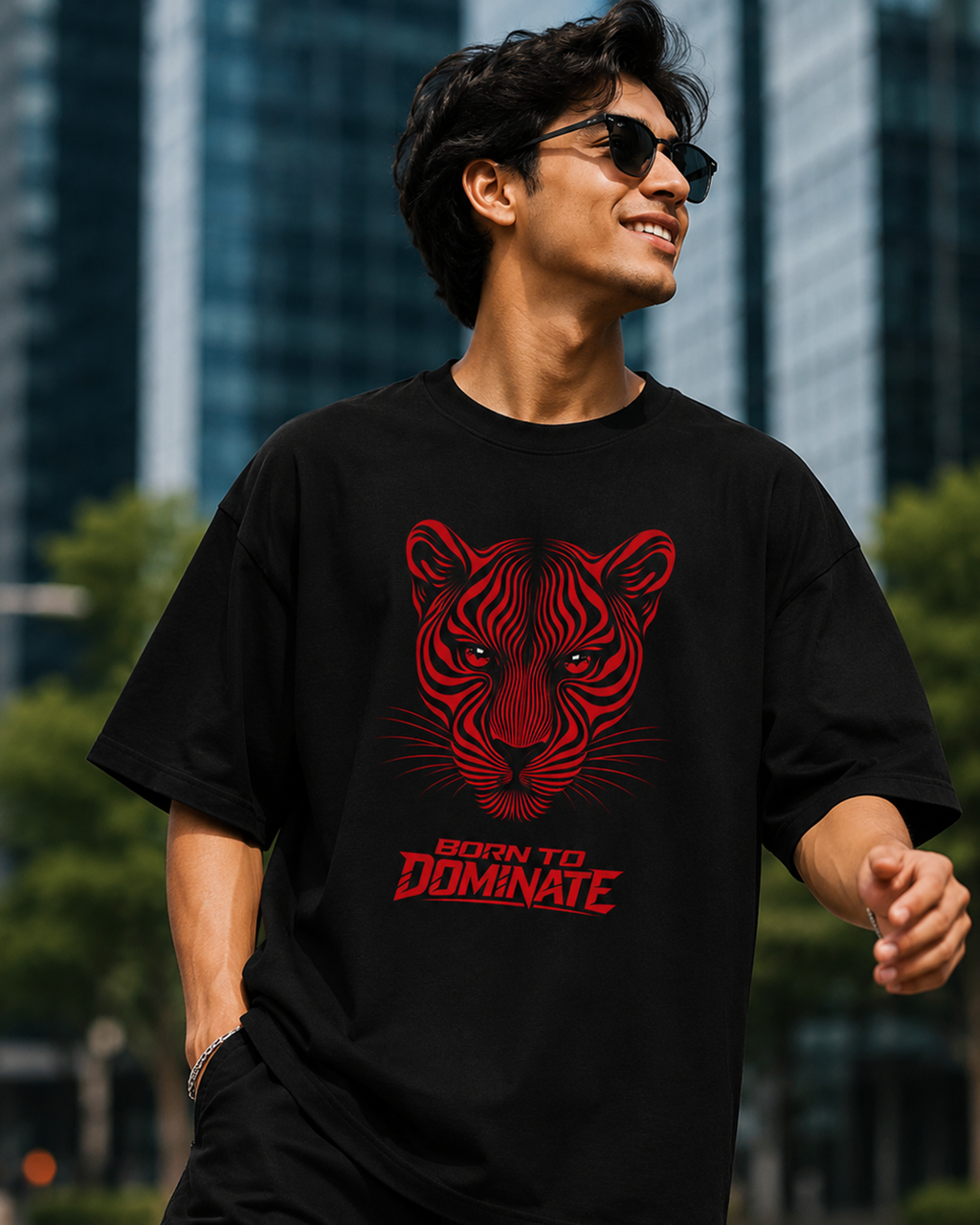 Born to Dominate Oversized T-shirt