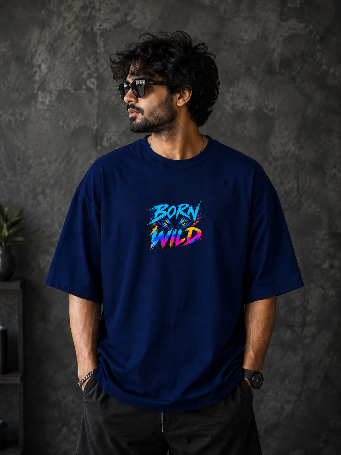 Born Wild Oversized T-shirt