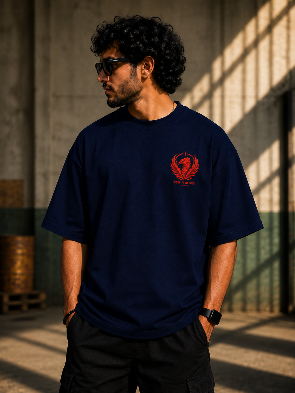 Born from Fire Oversized T-Shirt