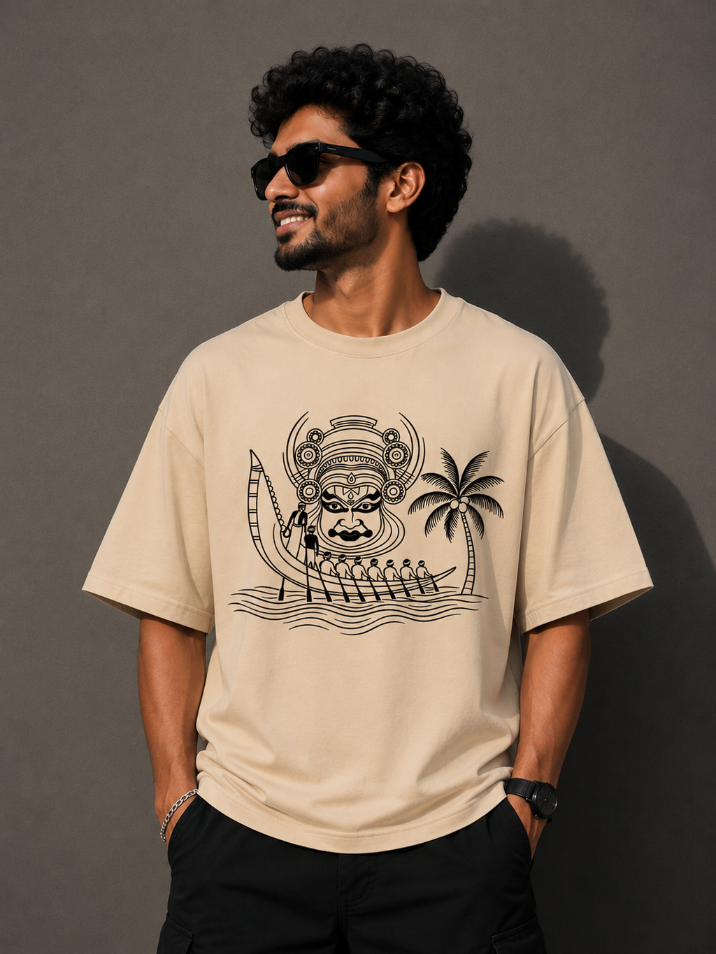 The Spirit of Onam Oversized T-shirt