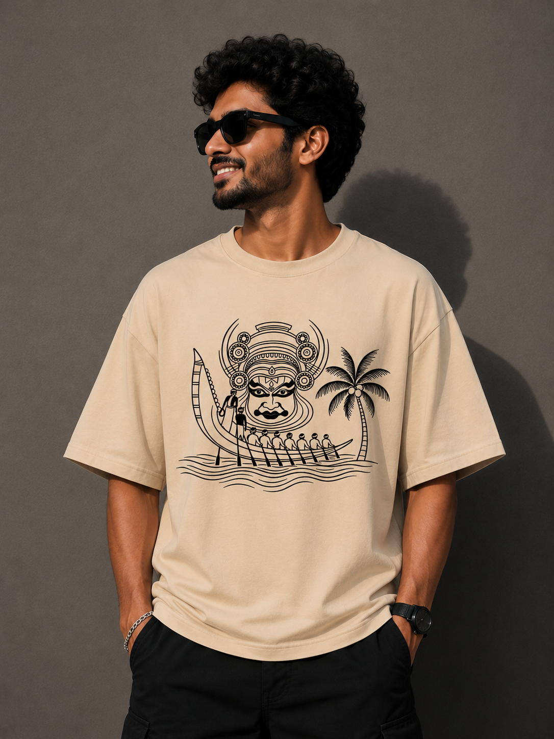 The Spirit of Onam Oversized T-shirt