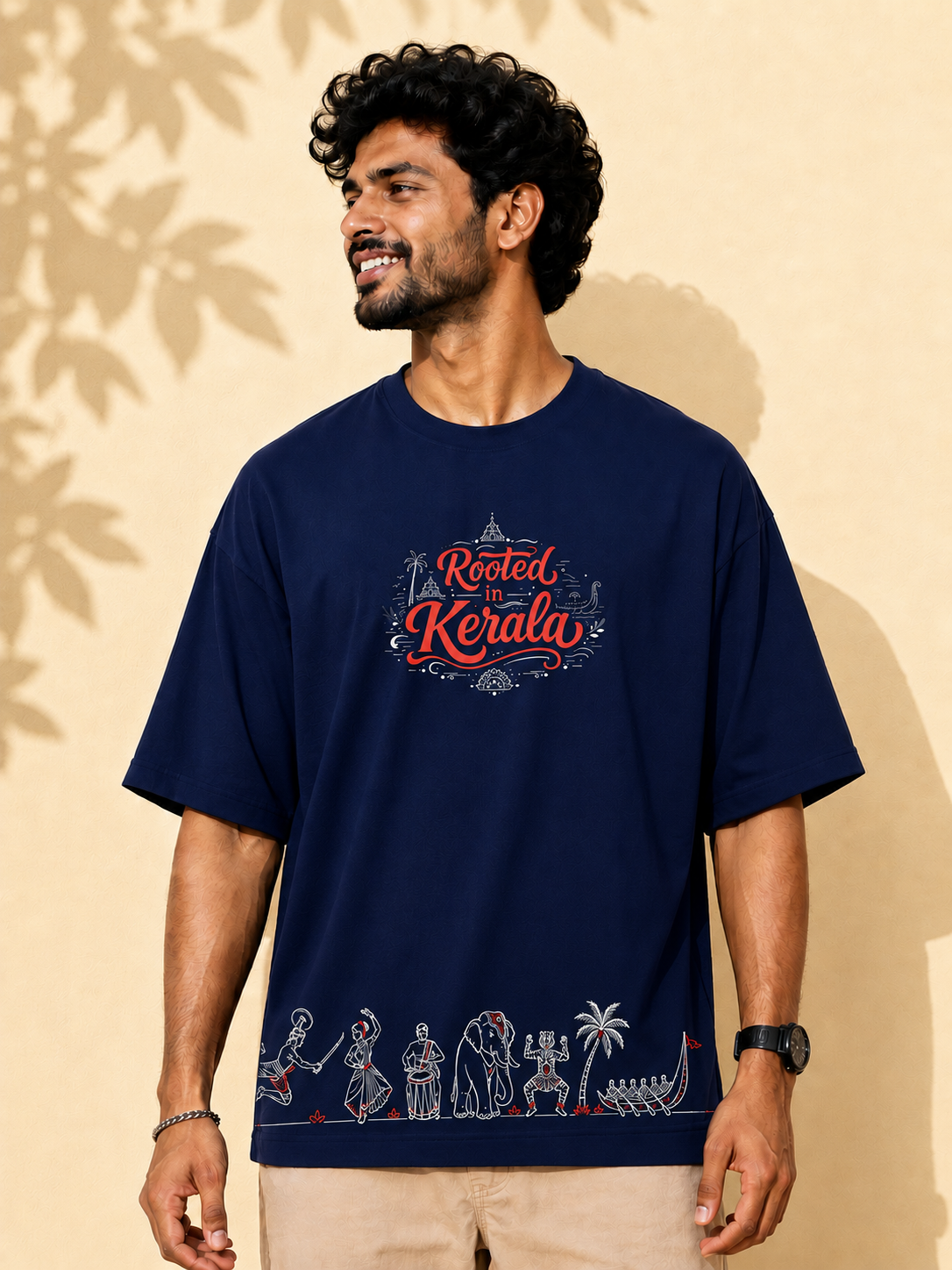 Rooted in Kerala Oversized T-shirt