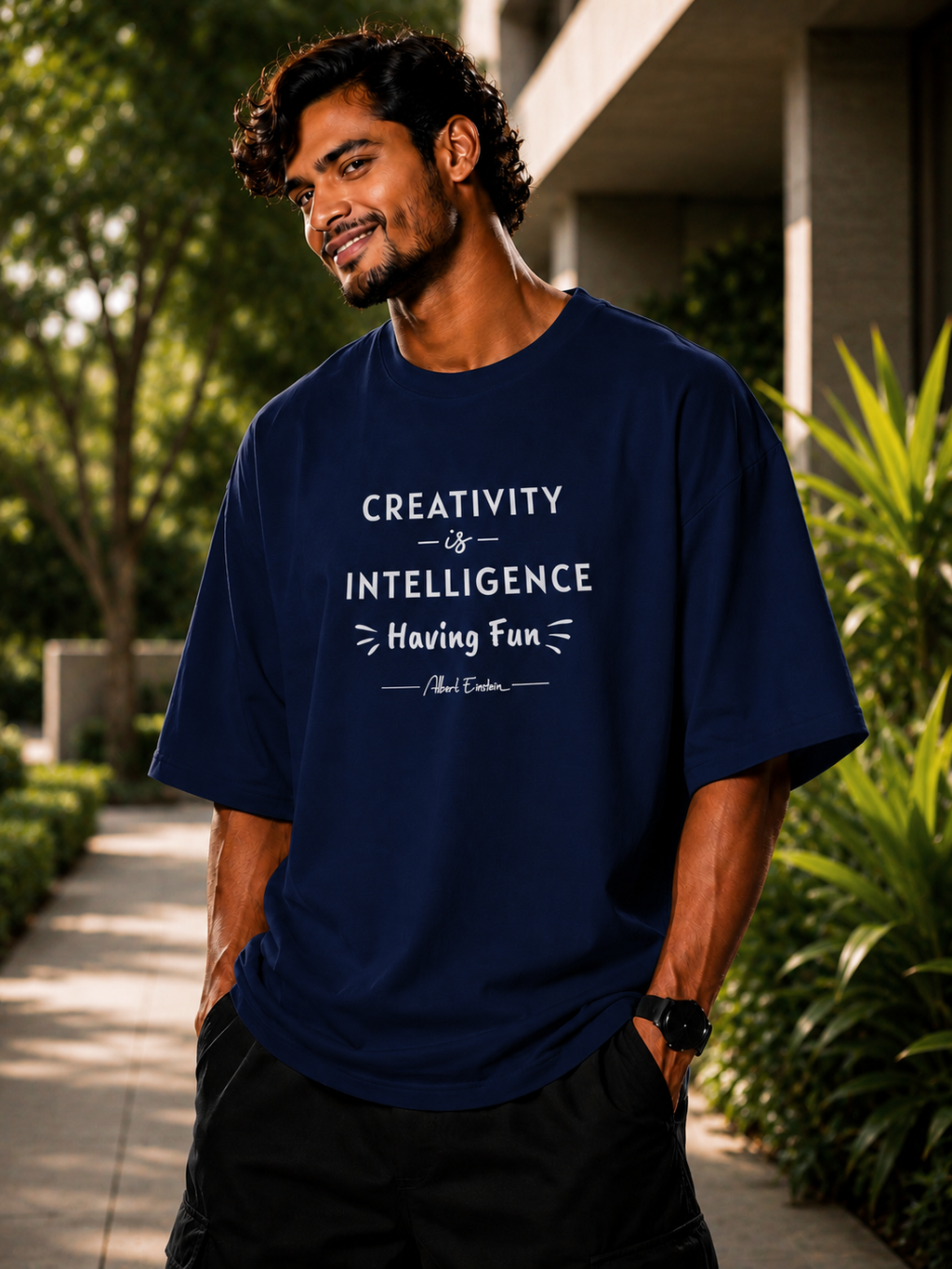 Creative Mind Oversized T-Shirt